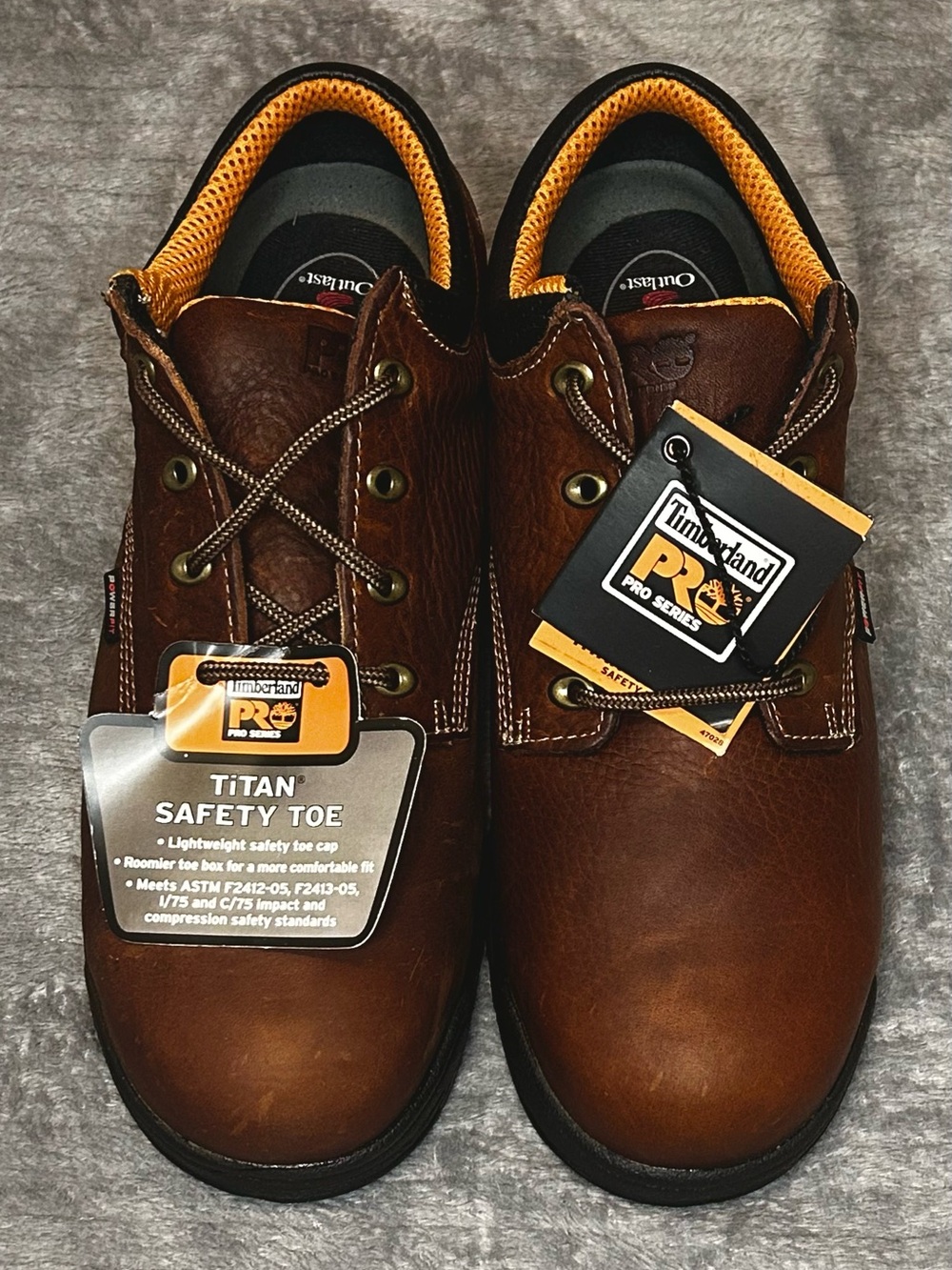 Timberland PRO Titan Steel Toe Oxford Work Shoes 47028 Men's Size 10 Wide NWT